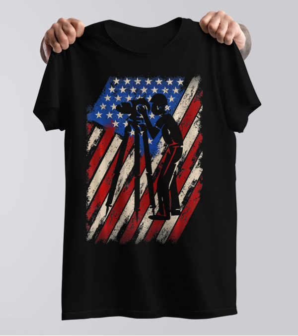 Surveyor American Flag T-Shirt