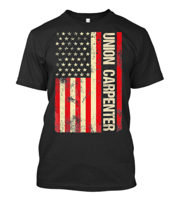 Union Carpenter American Flag T-Shirt
