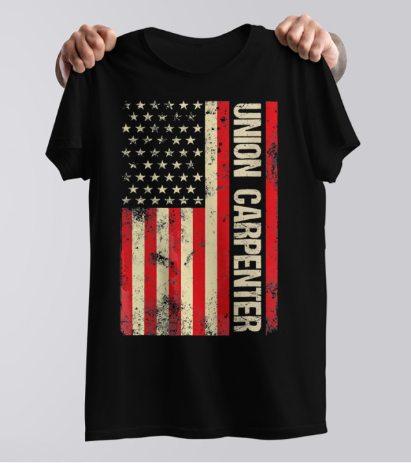 Union Carpenter American Flag T-Shirt