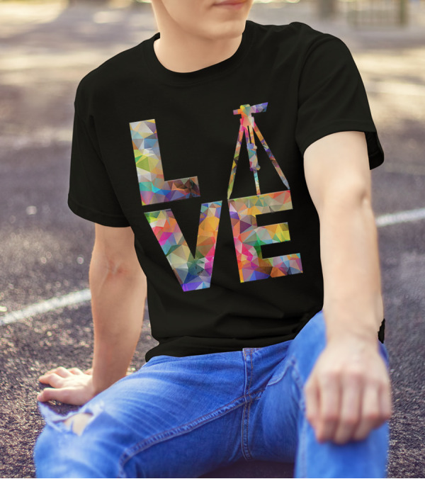 Surveyor Love Land Survey Geometric T-Shirt