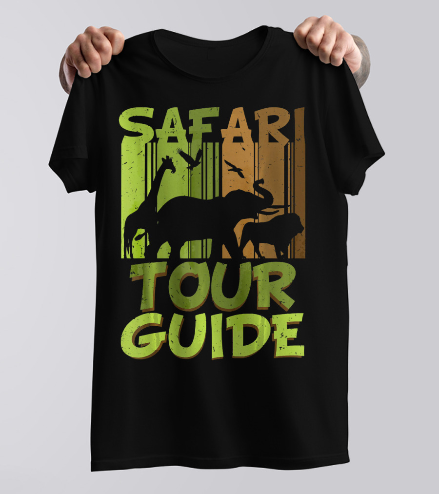 Safari Tour Guide Animal Keeper Zoo Big T-Shirt
