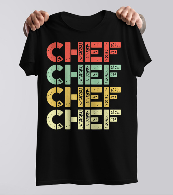 Vintage Chef Retro Chef T-Shirt