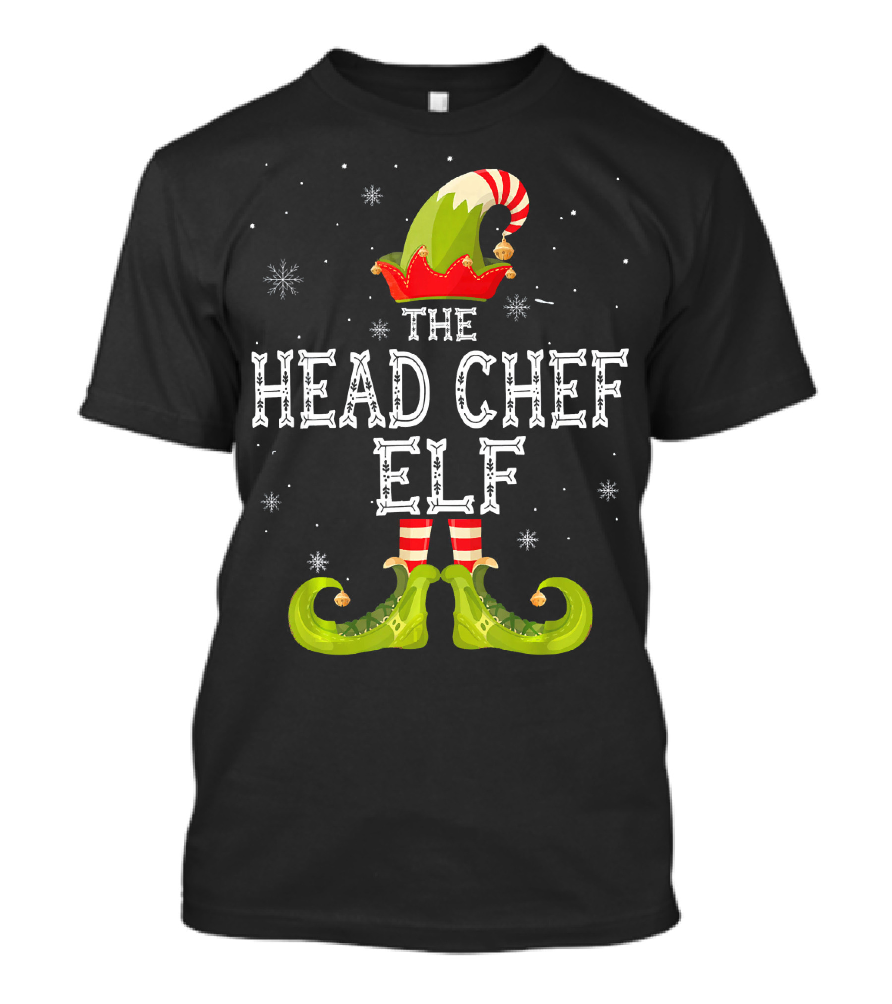 The Head Chef Elf Christmas T-Shirt