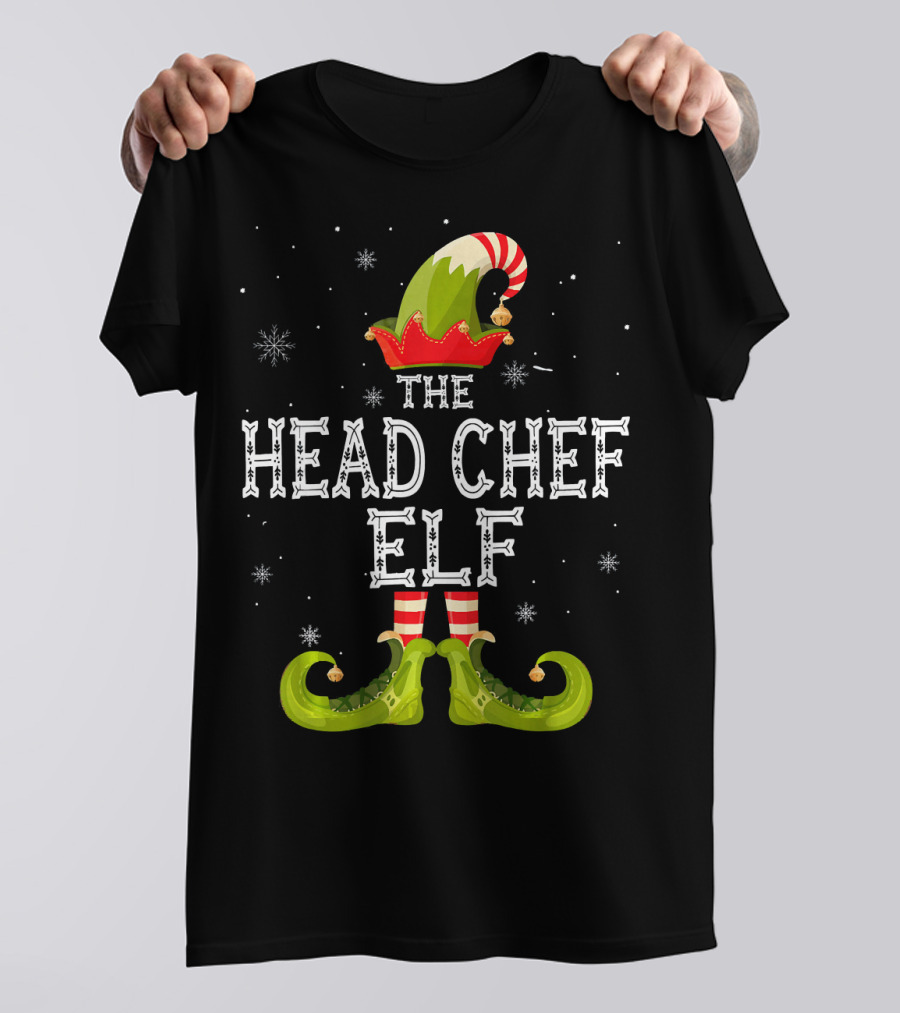 The Head Chef Elf Christmas T-Shirt