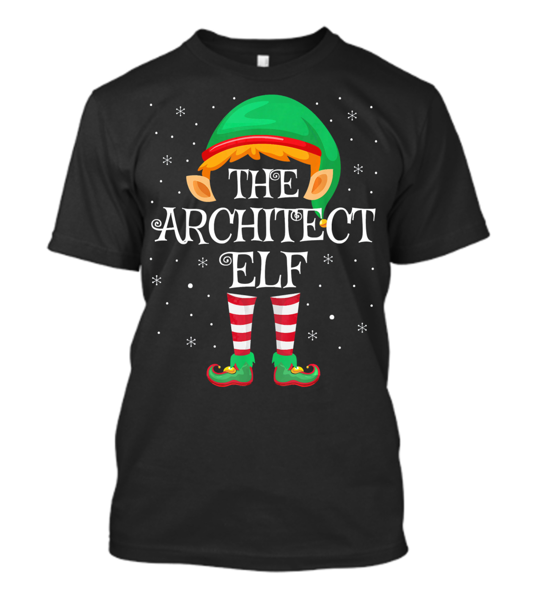 The Architect Elf Family Christmas Matching Group T-Shirt