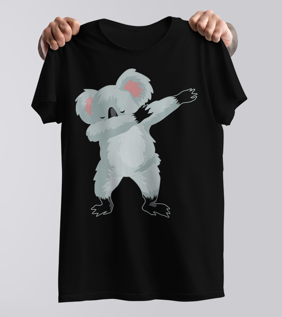 Koala Cute Dabbing Funny Dab Dance T-Shirt