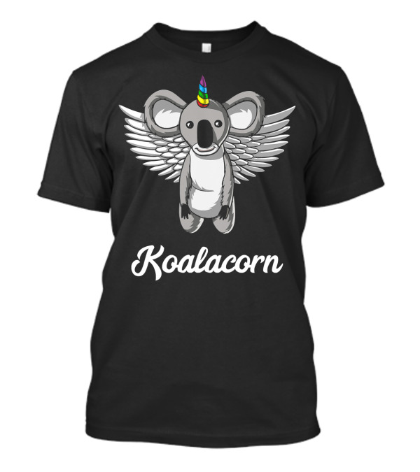 Koalacorn Koala Bear Unicorn With Wings Magical Creature T-Shirt