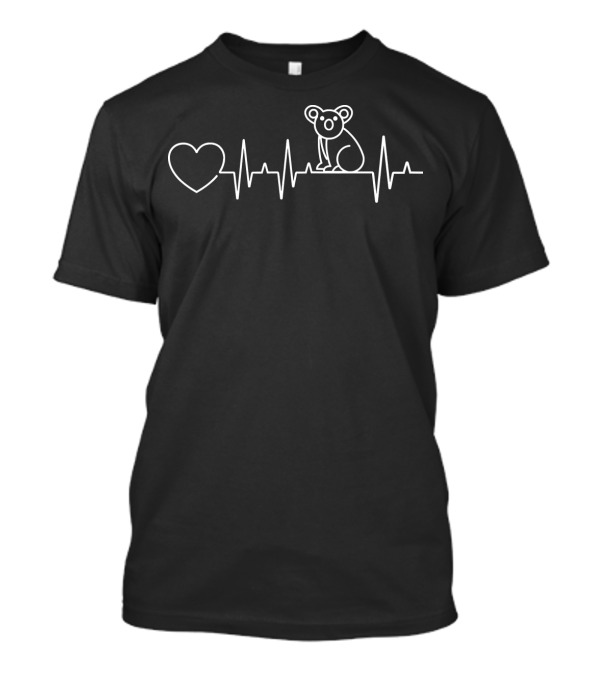 Koala Heartbeat Lovers Iconic T-Shirt