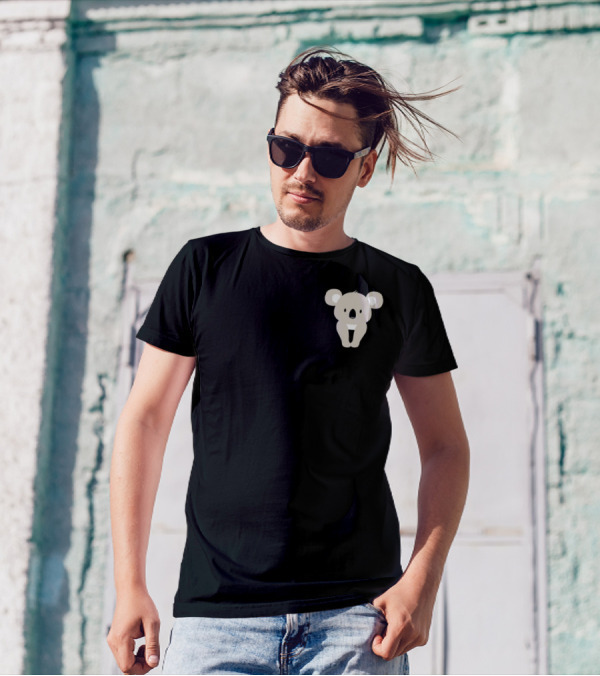 Koala In Your Pocket Koala Cute Animal T-Shirt