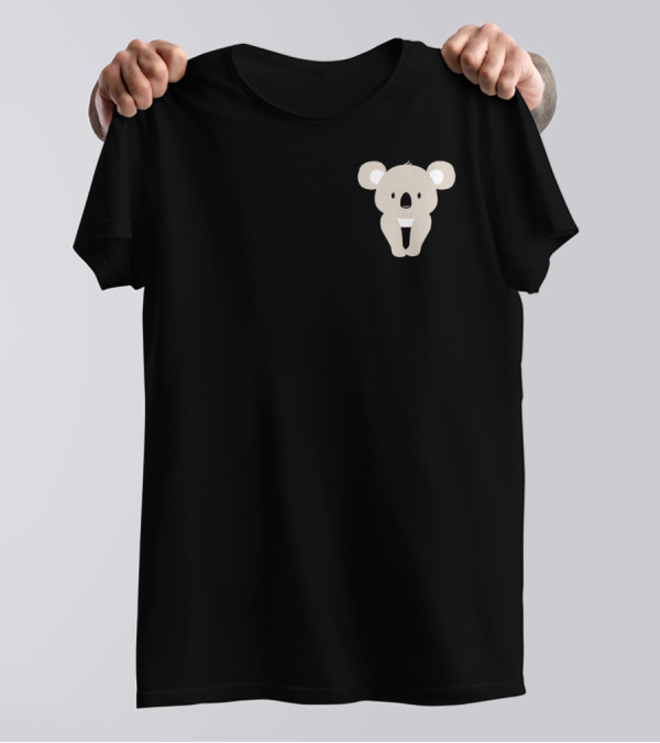 Koala In Your Pocket Koala Cute Animal T-Shirt