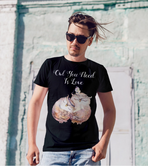 Owl You Need Is Love Valentines Day T-Shirt