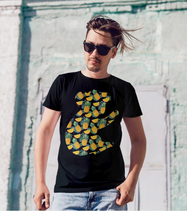 Pineapple Citrus Hawaiian Koala T-Shirt