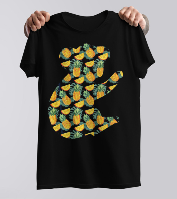 Pineapple Citrus Hawaiian Koala T-Shirt