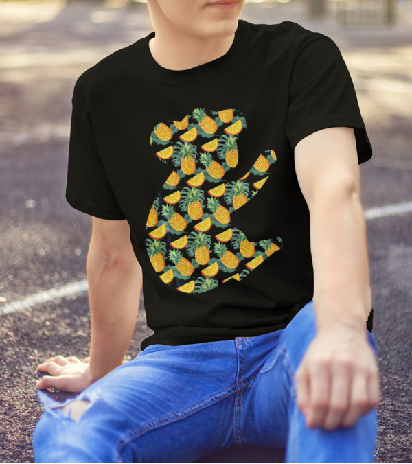 Pineapple Citrus Hawaiian Koala T-Shirt