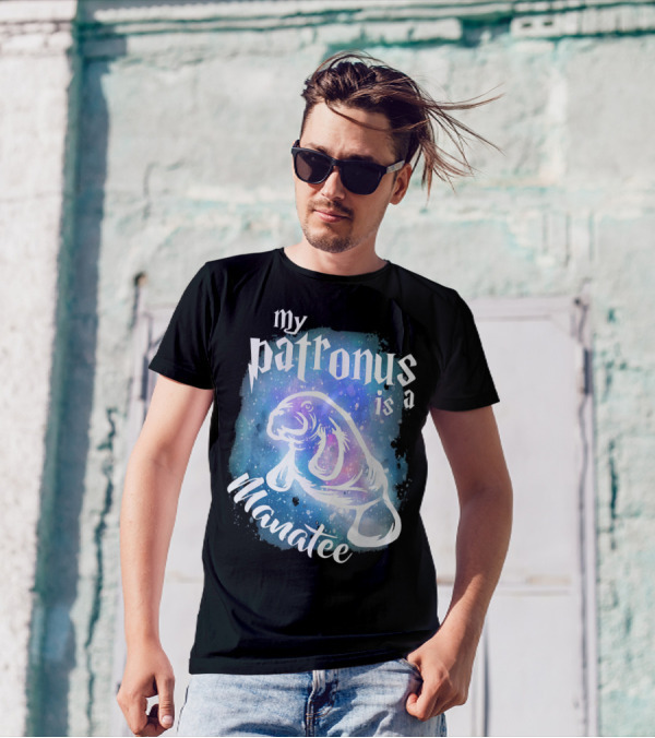 My Patronus Is A Manatee Cute Animal Dug T-Shirt