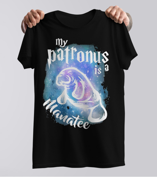 My Patronus Is A Manatee Cute Animal Dug T-Shirt