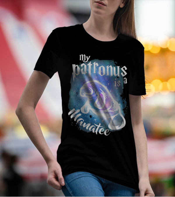 My Patronus Is A Manatee Cute Animal Dug T-Shirt