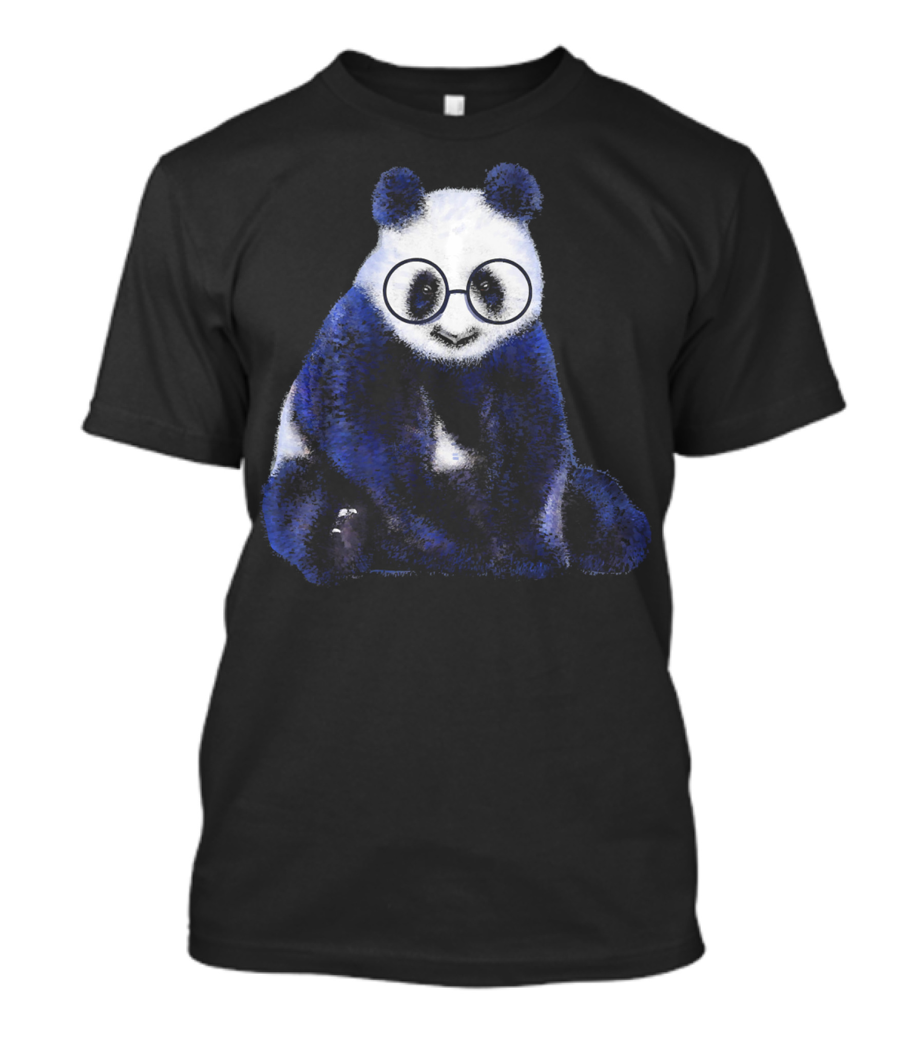 Panda Bear Nerd Glasses Clothes T-Shirt