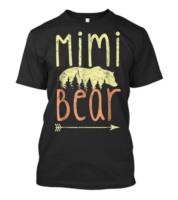 Mimi Bear Grandmother Grandma Forest T-Shirt