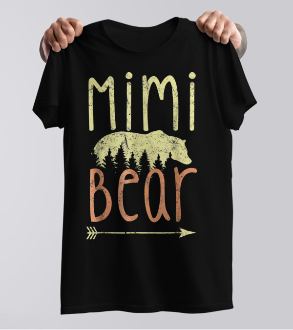 Mimi Bear Grandmother Grandma Forest T-Shirt