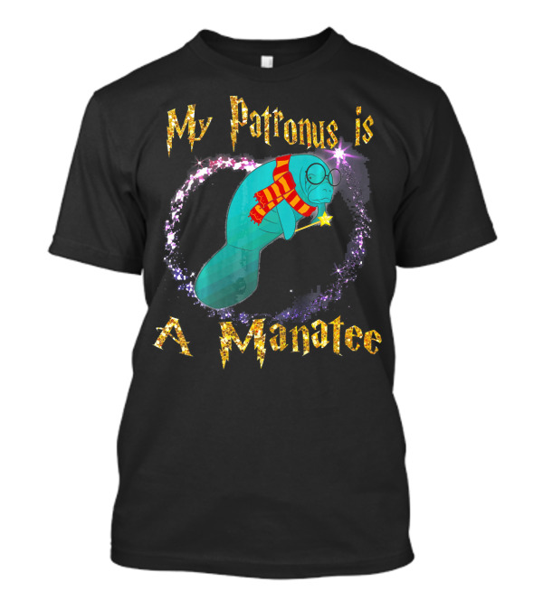 My Patronus Is A Manatee Magic Wizarding Humor T-Shirt