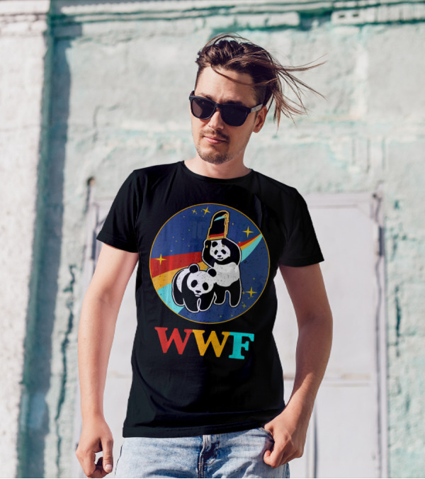WWF Panda Bears Spacebelt T-Shirt