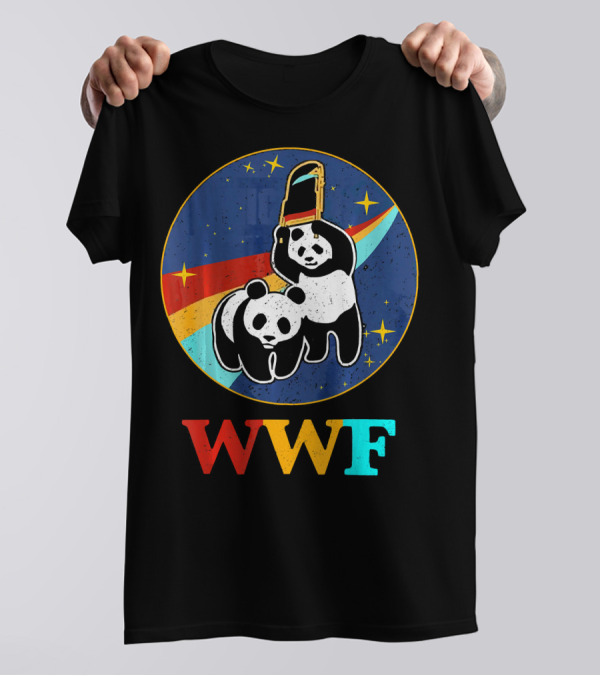 WWF Panda Bears Spacebelt T-Shirt