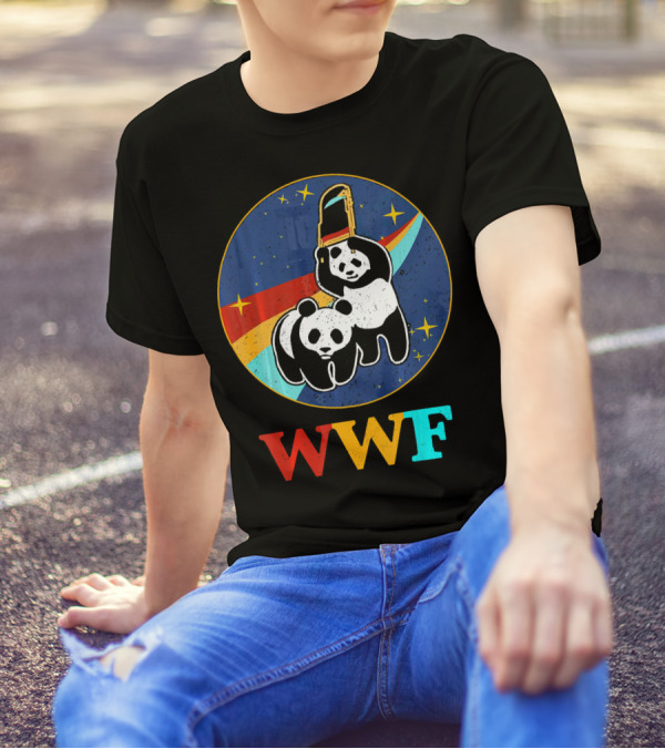 WWF Panda Bears Spacebelt T-Shirt