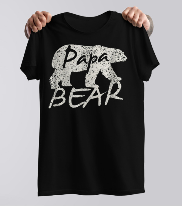 Papa Bear Fathers T-Shirt