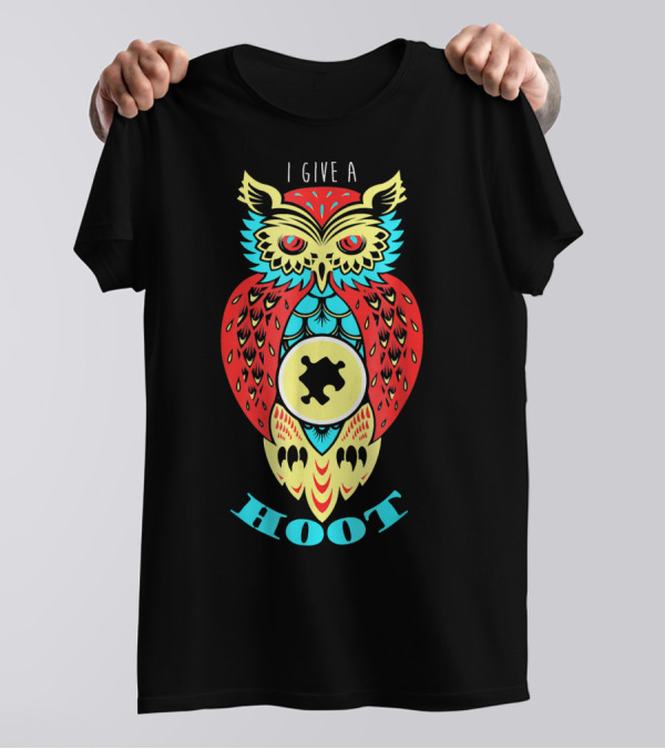 I Give A Hoot Owl Autism Awareness T-Shirt