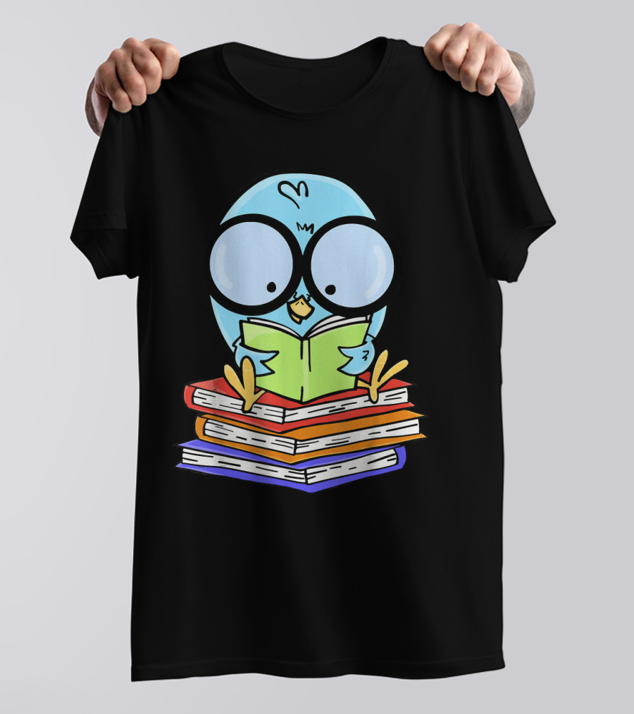 Owl Reading Books Magical Fun Reading T-Shirt