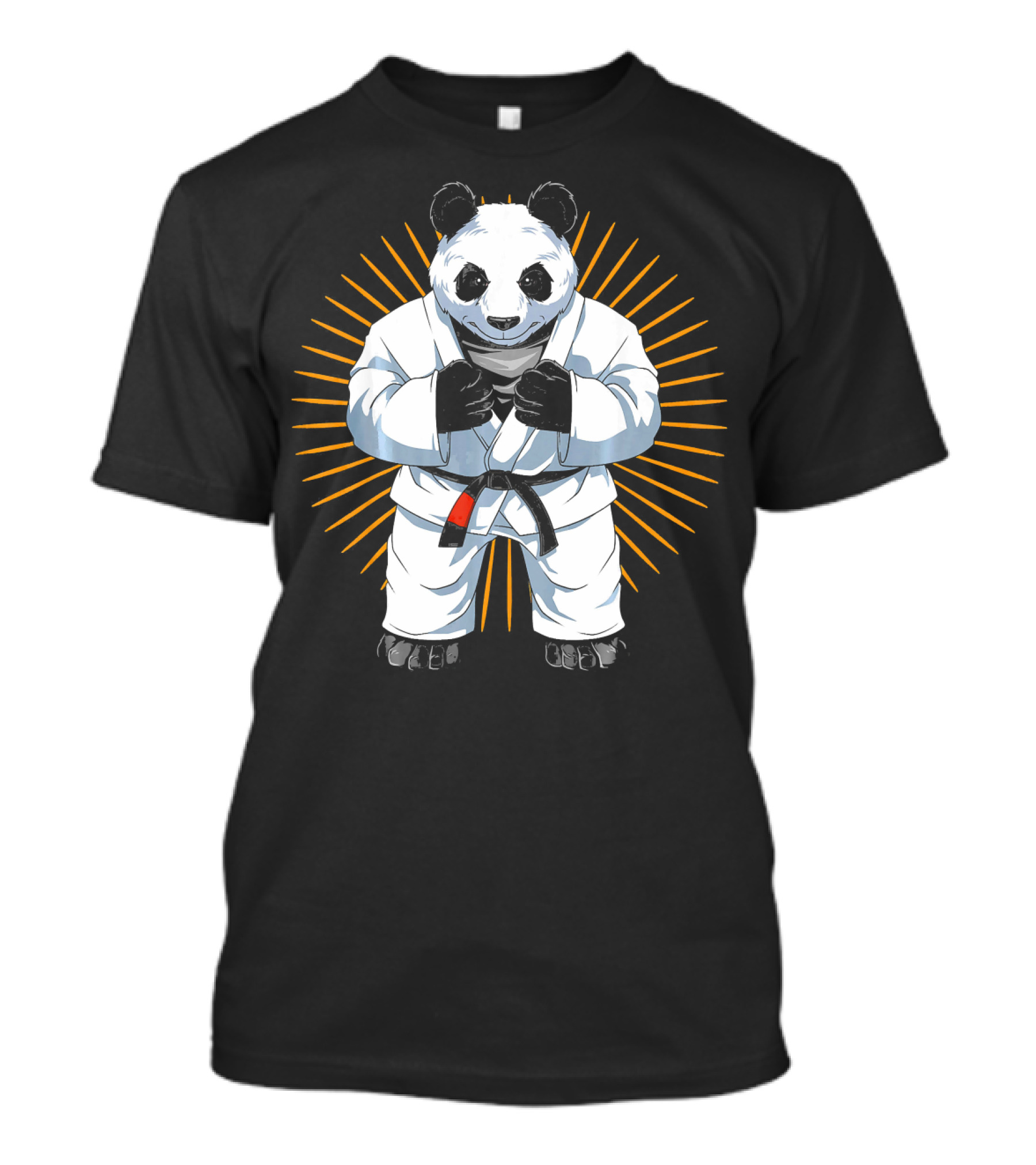 Panda In Gi Brazilian Jiu Jitsu BJJ Martial Arts Champion T-Shirt