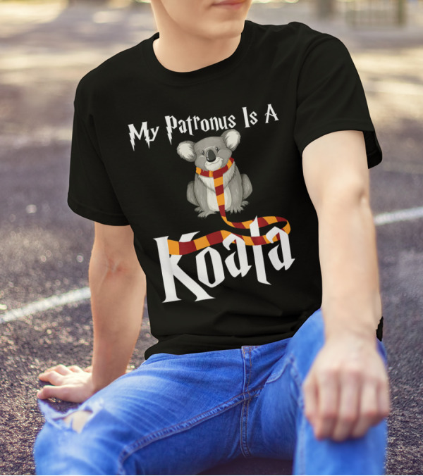 My Patronus Is A Koala Wizardry-Inspired Cute And Magical T-Shirt