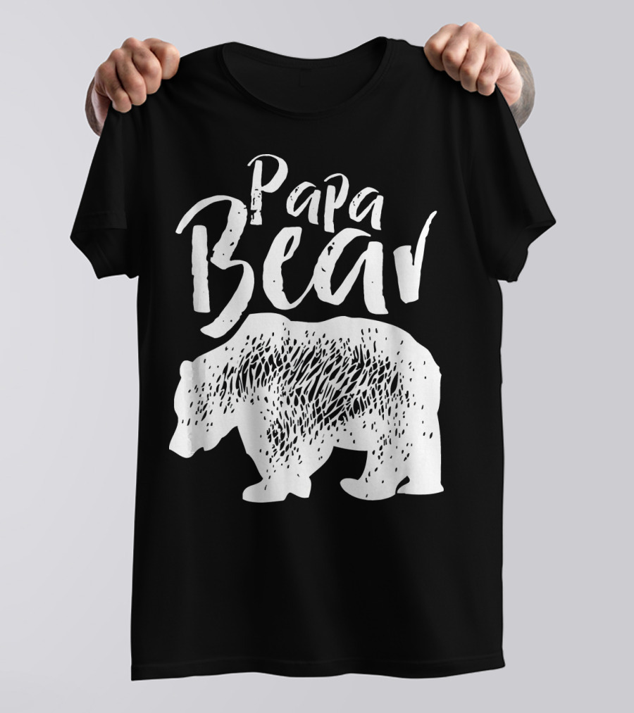 Papa Bear Father's Day New Papa T-Shirt