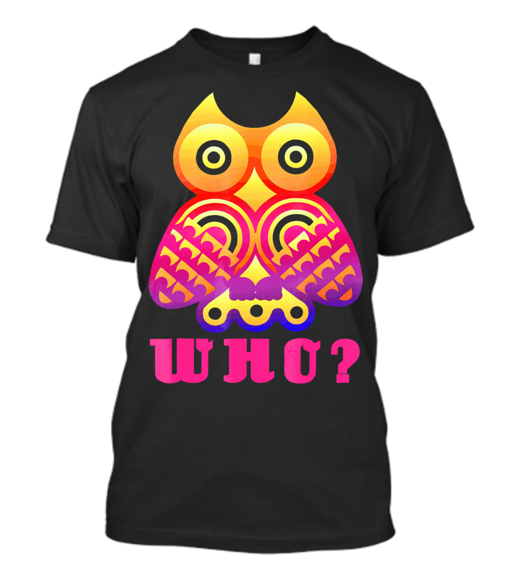 Who Owl Funny Cute Childs T-Shirt