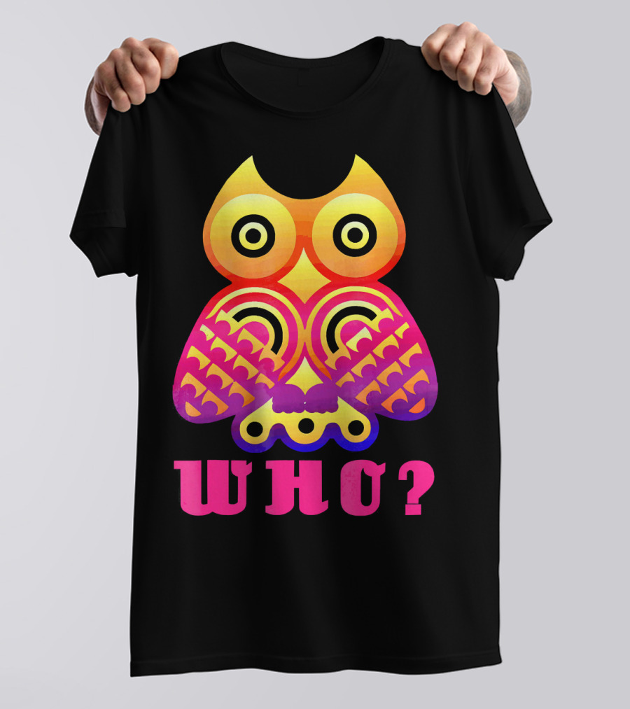 Who Owl Funny Cute Childs T-Shirt
