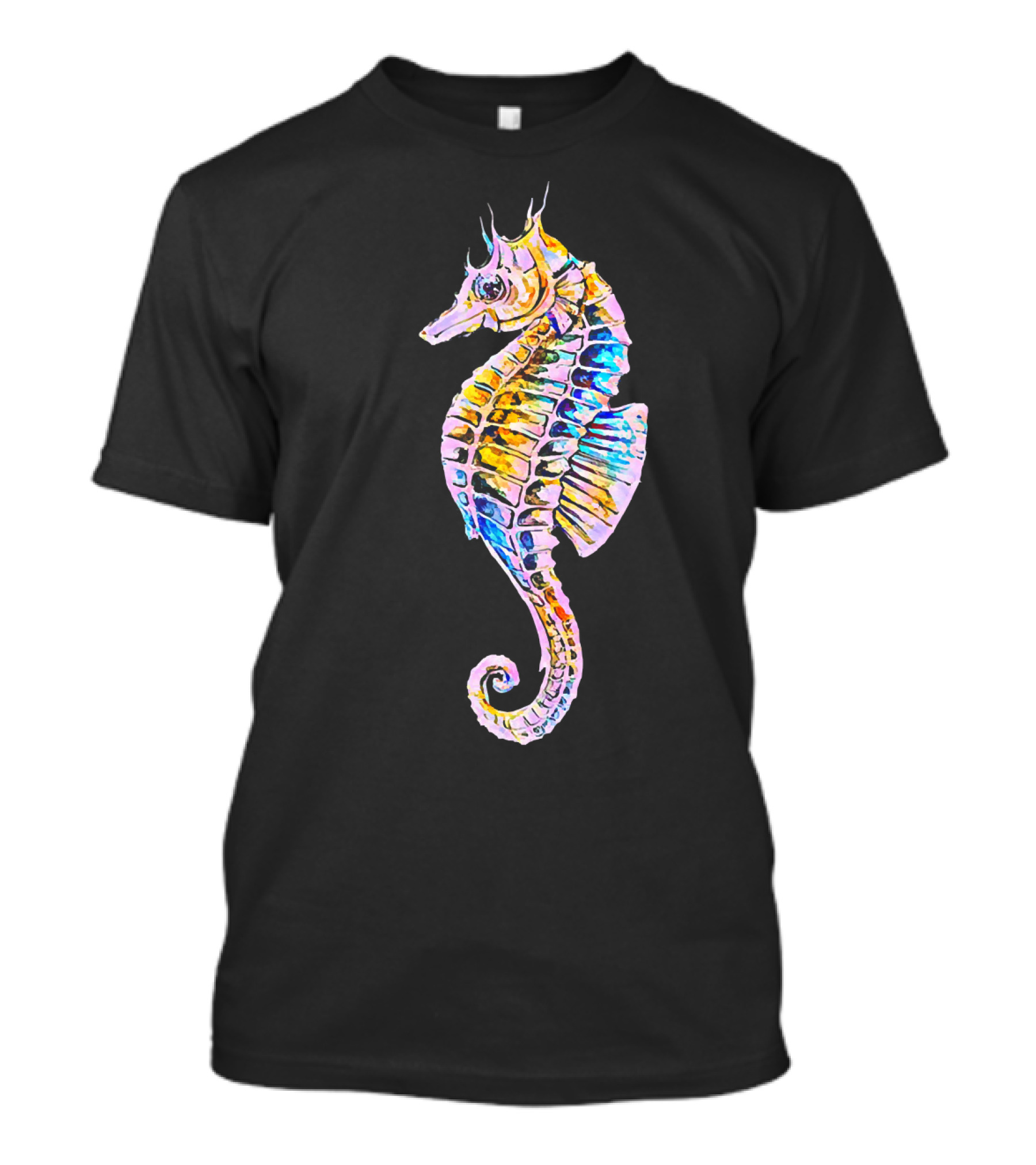 Seahorse Reef Animal Colorful T-Shirt