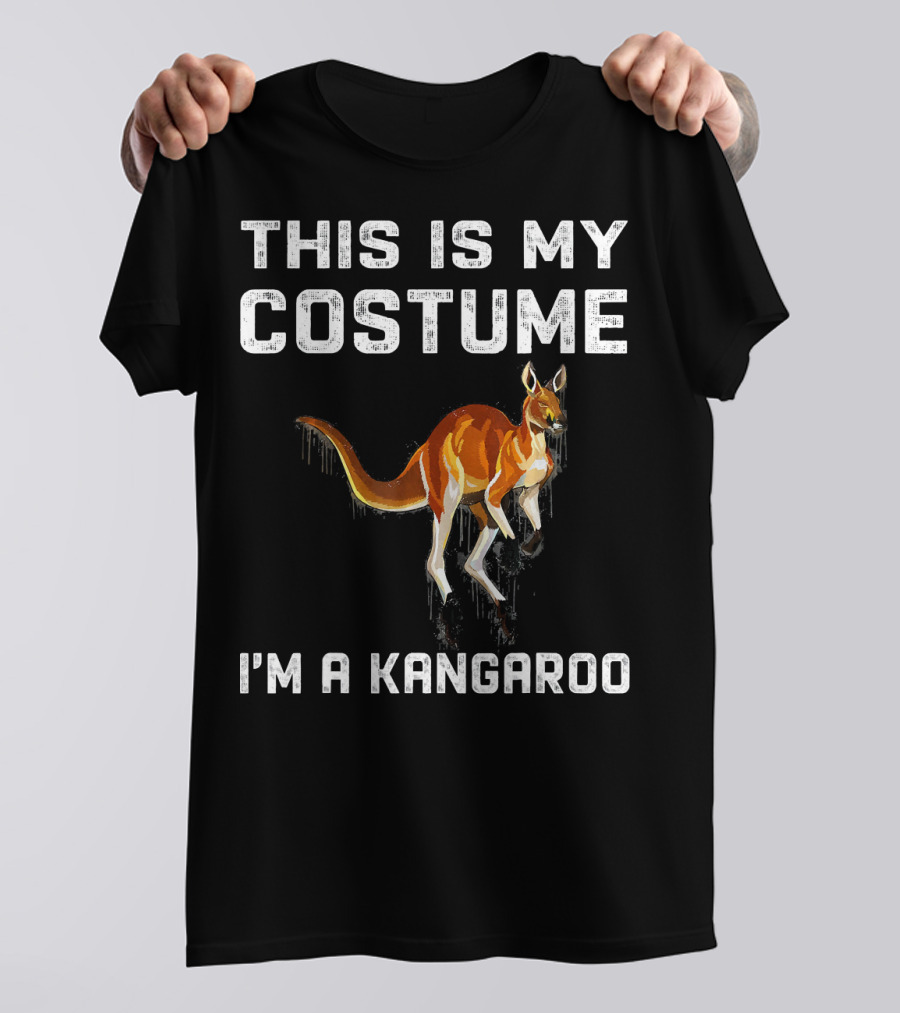 This Is My Costume I'm A Kangaroo T-Shirt