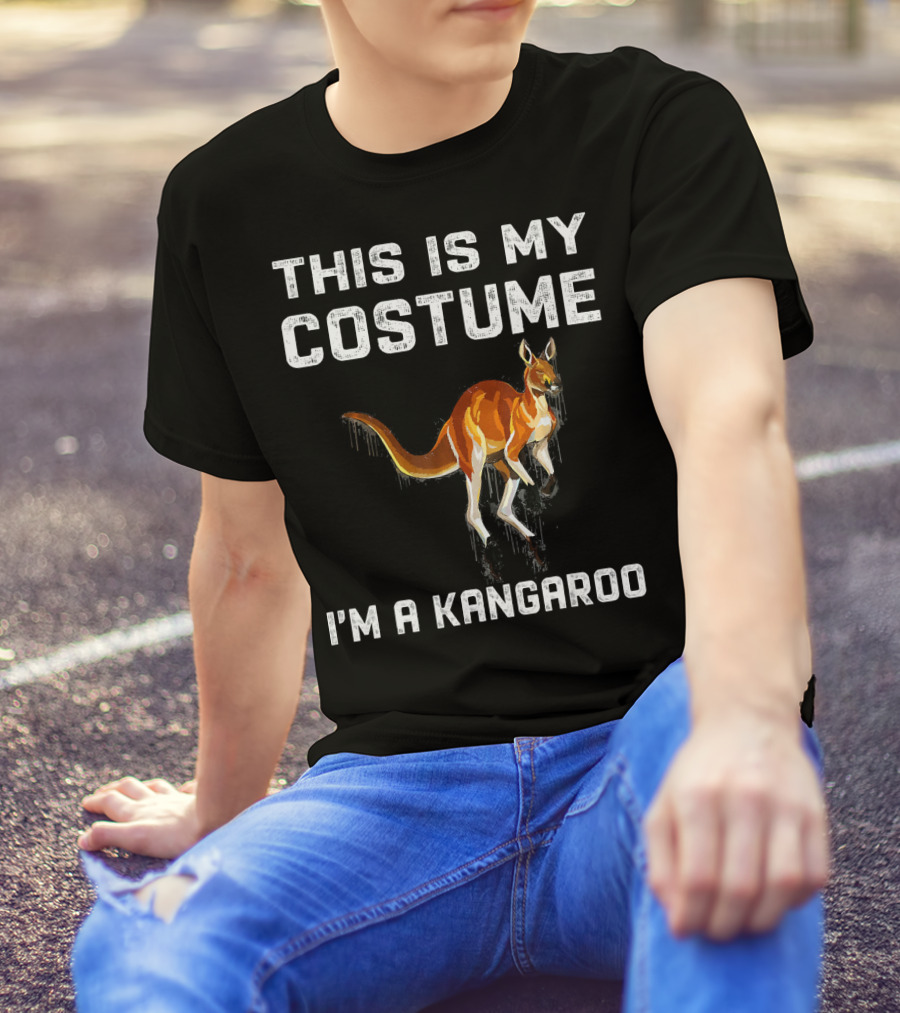 This Is My Costume I'm A Kangaroo T-Shirt