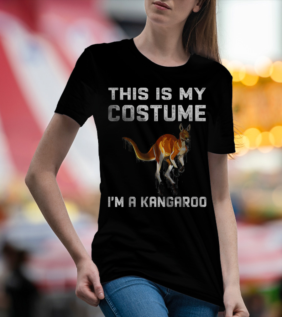 This Is My Costume I'm A Kangaroo T-Shirt