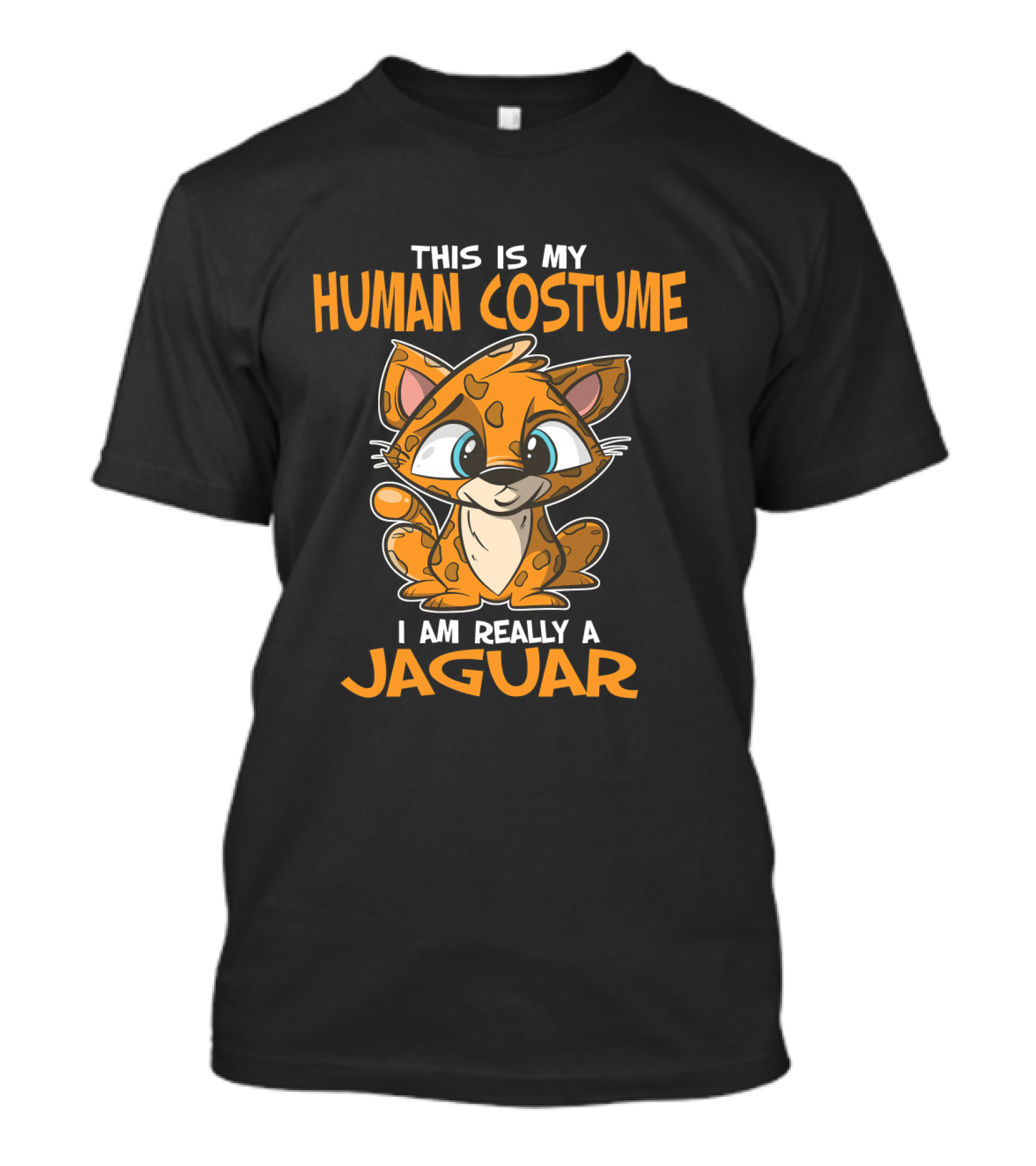 This Is My Human Costume I Am Really A Jaguar T-Shirt