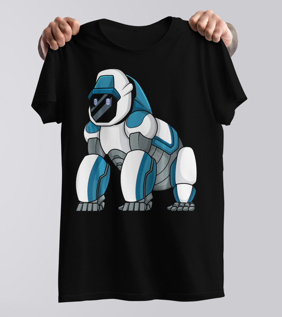 Robot Gorilla Mech Jungle Cool T-Shirt