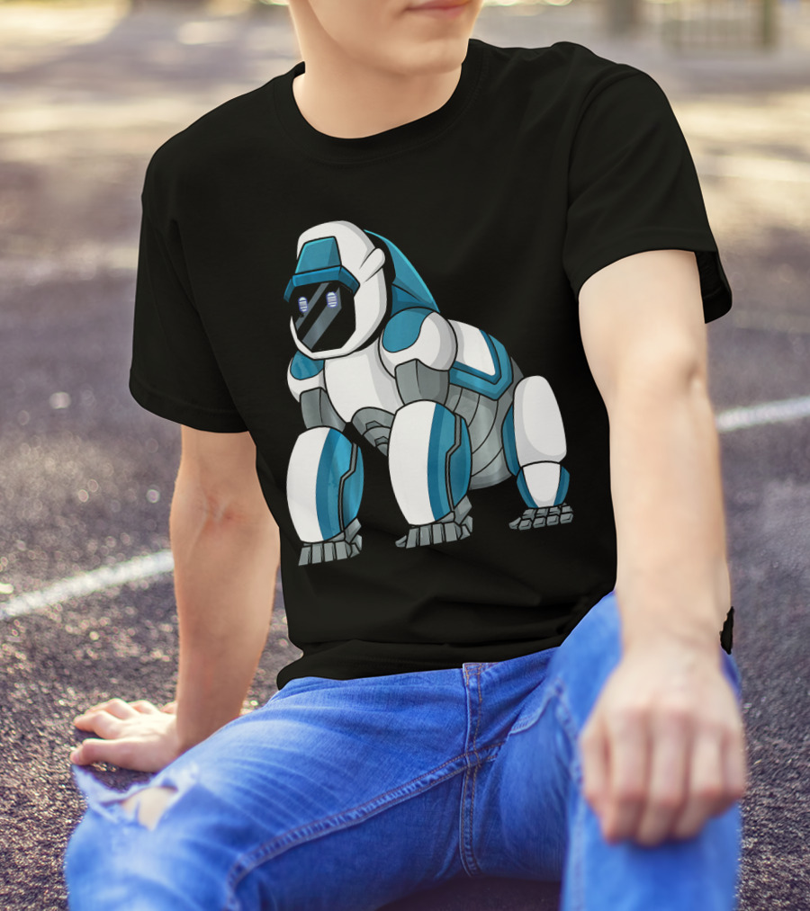 Robot Gorilla Mech Jungle Cool T-Shirt