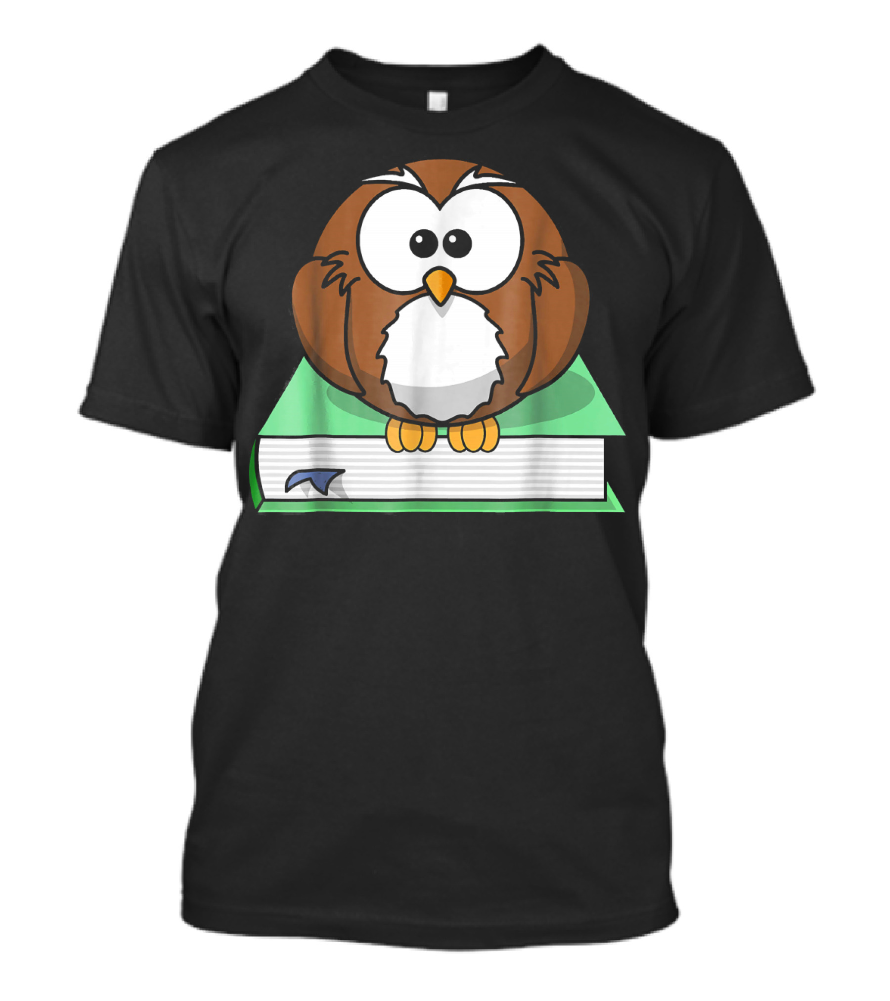 Wise Old Owl On Book Study Smart Sch T-Shirt
