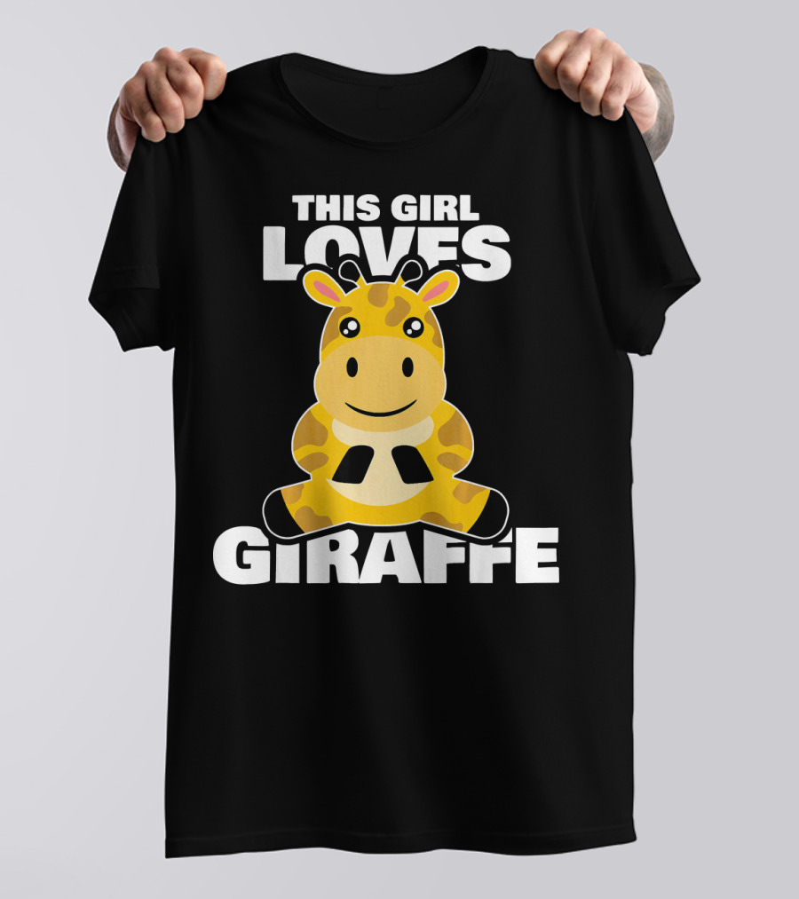 This Girl Loves Giraffe T-Shirt