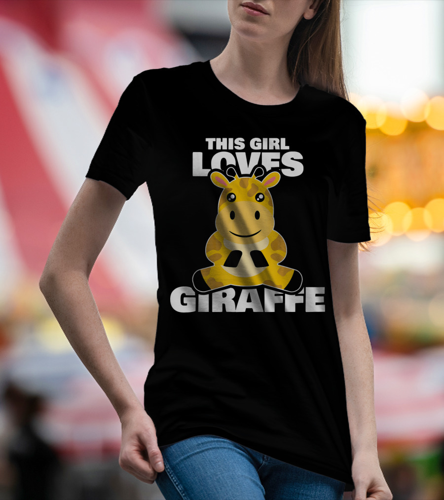 This Girl Loves Giraffe T-Shirt