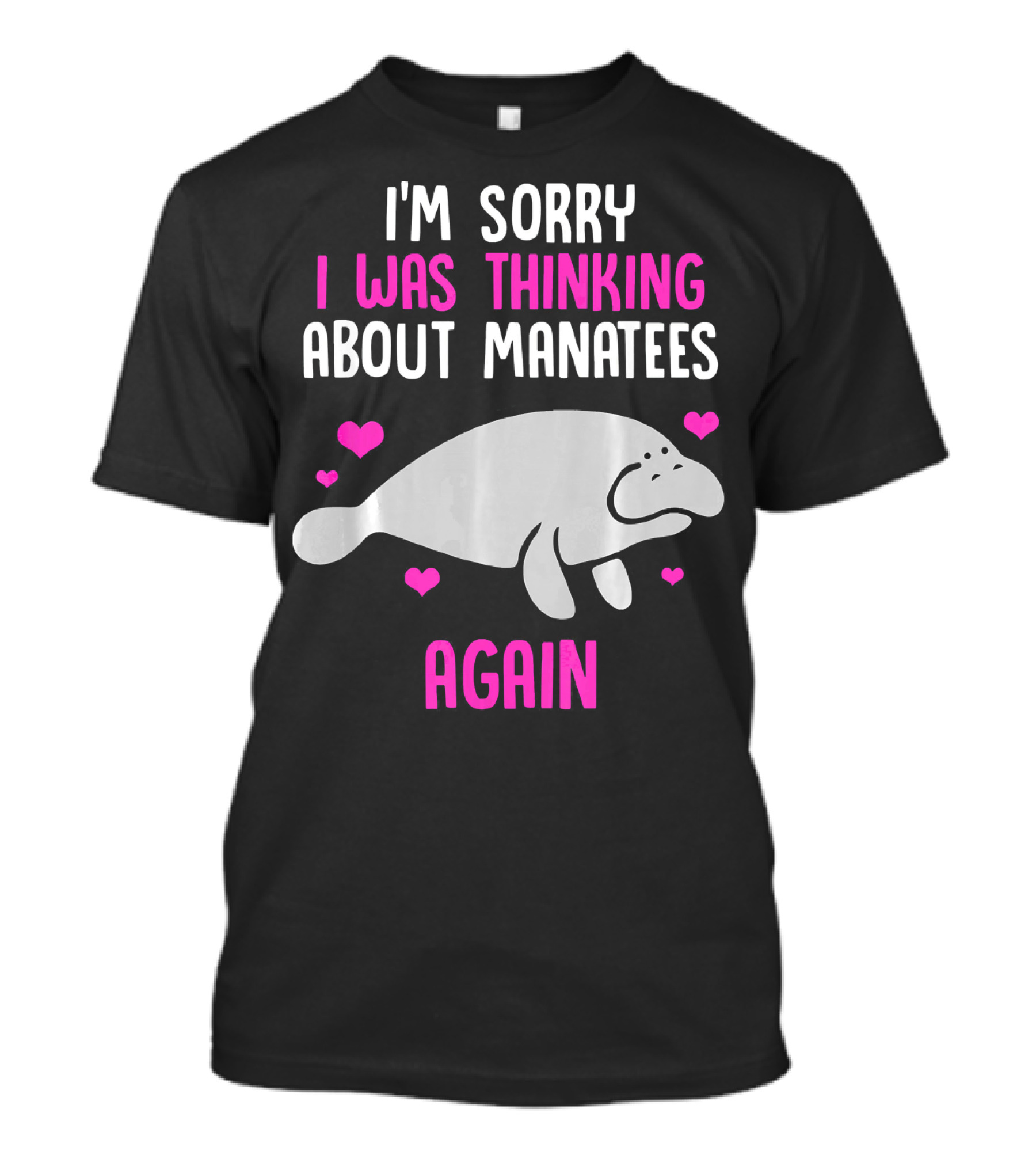 I'm Sorry I Was Thinking About Manatees Again T-Shirt