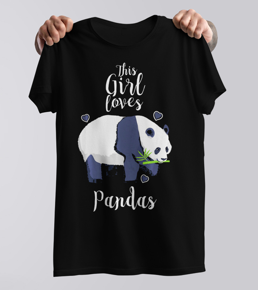 This Girl Loves Pandas T-Shirt