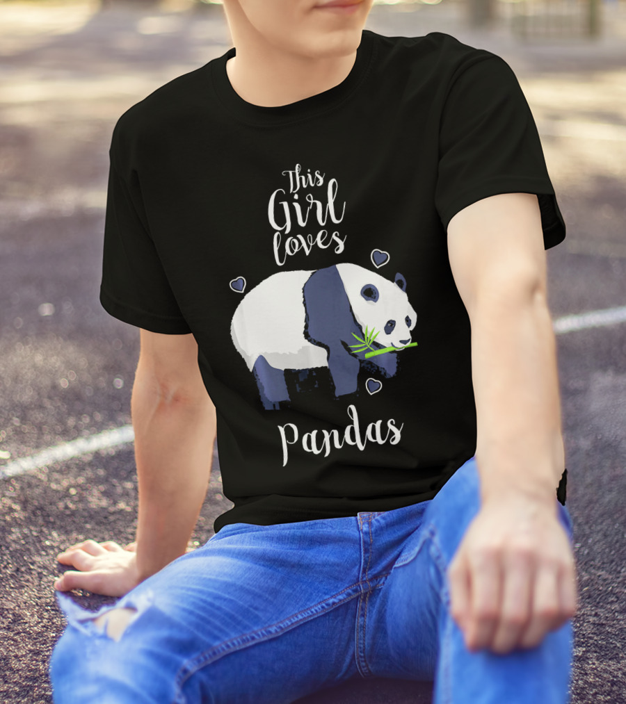 This Girl Loves Pandas T-Shirt