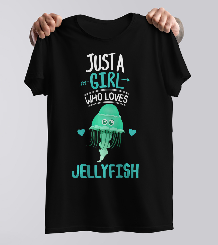 Just A Girl Who Loves Jellyfish Vacation T-Shirt